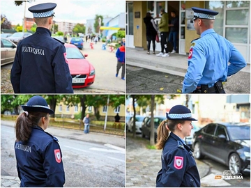 Bijeljina: Policajci se pobrinuli da izbori protiču bez incidenata (FOTO)