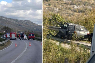 Užas na putu Mostar - Nevesinje: Dvoje mrtvih u sudaru