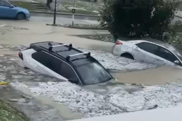 Snažno nevrijeme zahvatilo Sloveniju