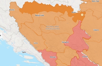 I danas crveni meteoalarm zbog visoke temperature