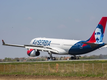 Er Srbija u novembru prevezla više od 200.000 putnika