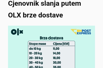 Poskupljuje brza pošta u FBiH