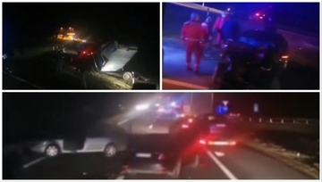 OLUPINE RASUTE PO PUTU Veliki lančani sudar na auto-putu Novi Sad-Subotica (VIDEO)