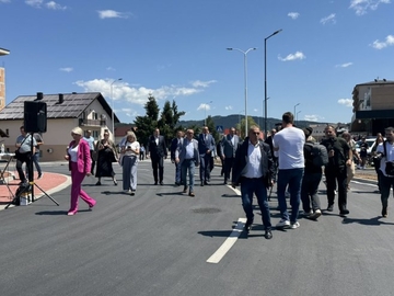 Kružni tok u Palama zvanično otvoren za saobraćaj, početak investicionog ciklusa u Istočnom Sarajevu