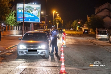 Pripadnici PU Bijeljina za vikend alkotestirali skoro 5.000 ljudi: Saopštili koliko je bilo pijanih