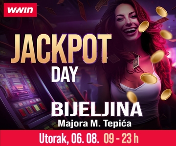 „JACKPOT DAY“ u Wwin kladionici Bijeljina