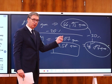 Vučić predstavio novi paket ekonomskih mjera
