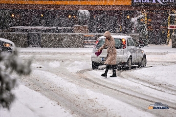 Bijeljina osvanula pod snijegom (FOTO)