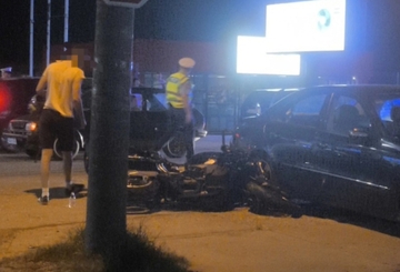 Novi udes u Bijeljini, sudarili se auto i motocikl