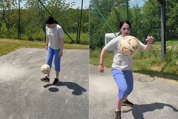 Jelena Trivić uzela loptu pa zapimplala (VIDEO)