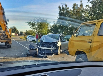 Sudar kamiona i "pežoa" u Janji kod Bijeljine