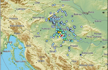 Još jedan potres kod Petrinje