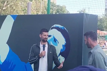Đoković i Lacoste otvorili teniski teren u Beogradu: "Poklon za budućnost" (VIDEO)
