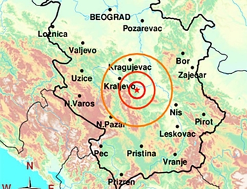 Treslo se u Kraljevu: Novi zemljotres pogodio Srbiju