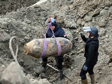 Uklonjena bomba iz Drugog svjetskog rata sa gradilišta Beograd na vodi