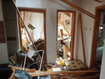 Bijeljina: Velika šteta nakon što je eksplodirala plinska boca u kući