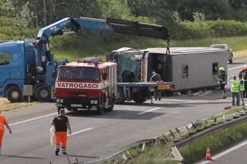 U teškoj nesreći u Hrvatskoj 31 osoba povrijeđena