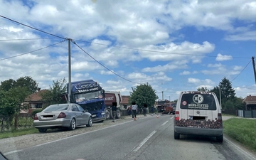 Sudar kod Bijeljine, učestvovali kombi i kamion