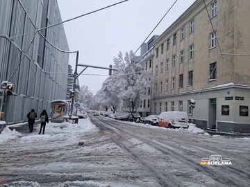 Snijeg paralisao Austriju: Otkazani brojni letovi, putevi zatvoreni