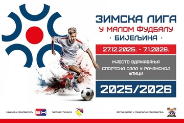 Bijeljina: Počele prijave za “Zimsku ligu” u malom fudbalu, nagradni fond 22.000 KM