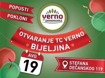 TC Verno je stigao i u Bijeljinu!