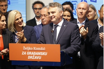 Komšić proglasio pobjedu za Predsjedništvo BiH