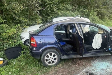 Žestok sudar kod Banjaluke, intervenisali i vatrogasci (FOTO)