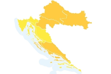 U Hrvatsku stiže jako nevrijeme, na snazi upozorenja za cijelu zemlju