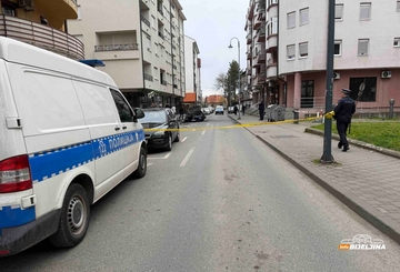 Bijeljina: Nakon požara Njegoševa ulica zatvorena za saobraćaj, uviđaj u toku (FOTO)