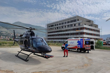 Helikopter MUP-a Srpske prevezao novorođenče iz Sarajeva u Beograd
