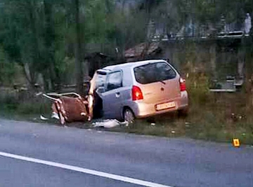 POGINULA JEDNA OSOBA Teška saobraćajna nesreća na putu Zvornik - Bijeljina