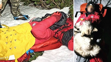 Pas 13 sati tijelom grijao povrijeđenog planinara