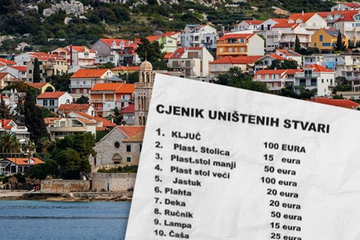 Cjenovnik sa Paga: Uključivanje klime bez znanja vlasnika - 150 evra (FOTO)
