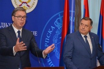 Vučić o mogućem hapšenju Dodika: Plašim se da postoje razne ideje