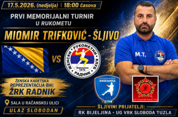 Bijeljina: U nedjelju memorijalni turnir "Miomir Trifković – Šljivo"