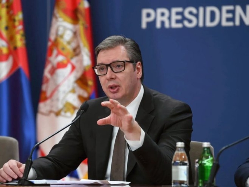 Vučić: Očekujem da Kvinta jasno osudi ponašanje Prištine
