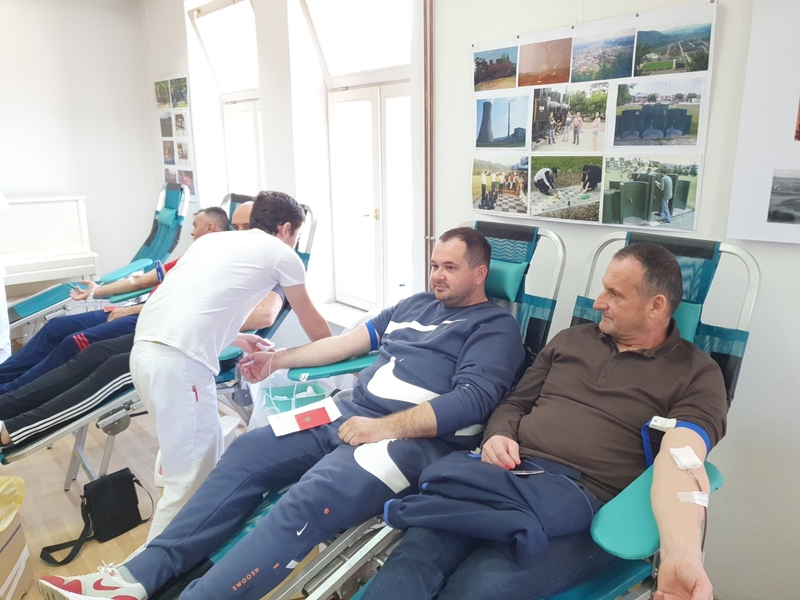 "HUMANOST PRIJE SVEGA” Akcija dobrovoljnog davanja krvi u Ugljeviku okupila preko 150 davalaca