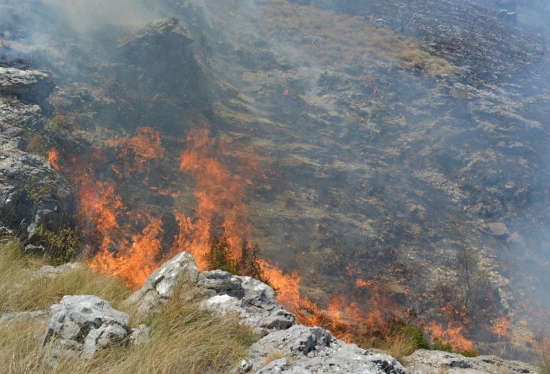 U Hercegovini požar na četiri lokacije