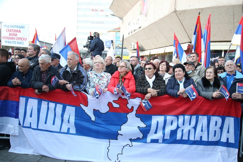 Završen skup "Sloboda", poruka jasna: "Branićemo Srpsku i istinu"