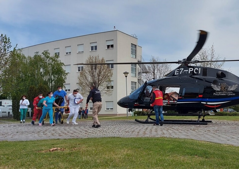 Bolnica Bijeljina: Nakon transporta helikopterom, majka i beba dobro