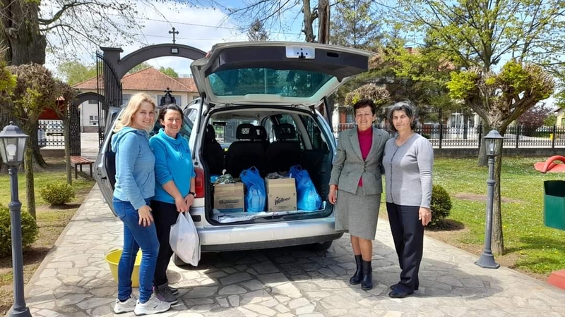 Podijeljeni paketi pomoći socijalno ugroženim porodicama u Crnjelovu