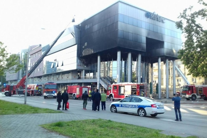 IRB: Požar pričinio veliku materijalnu štetu, ljudskih žrtava nije bilo