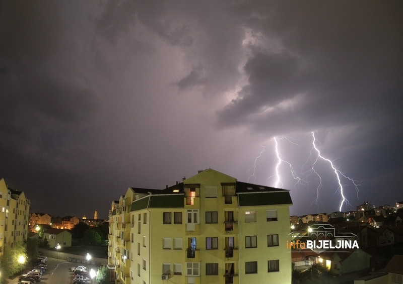 Žuti meteoalarm uključen za gotovo cijelu BiH